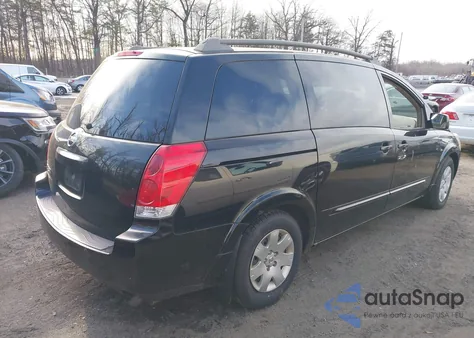 2005 Nissan Quest 3.5 z USA, uszkodzony, nr VIN 5N1BV28U05N119931
